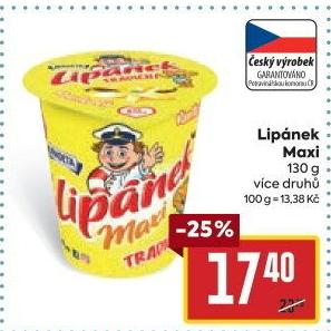 Dezert Lipánek Madeta