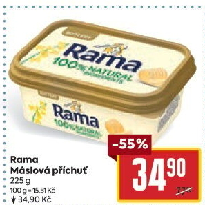 Margarín máslová příchuť Rama