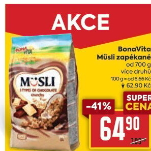 Müsli zapékané Bonavita