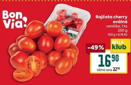 Rajčata cherry Billa Bonvia