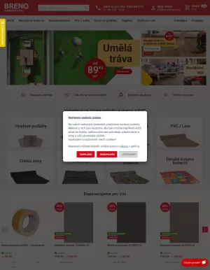 akční leták Breno koberce 6.3.2024-12.3.2024