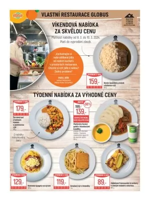 akční leták Globus 6.3.2024-12.3.2024