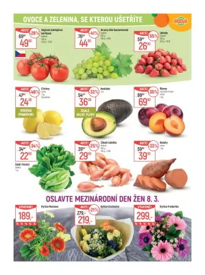 akční leták Globus 6.3.2024-12.3.2024