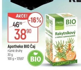 Čaj bio Apotheke