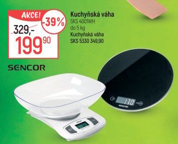 Kuchyňská digitální váha Sencor SKS 4001