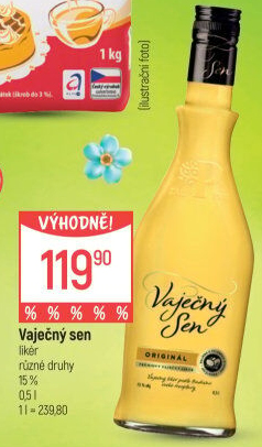 Likéry Vaječný sen Palírna U Zeleného Stromu