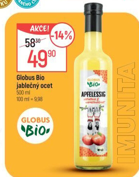 Ocet jablečný bio Globus