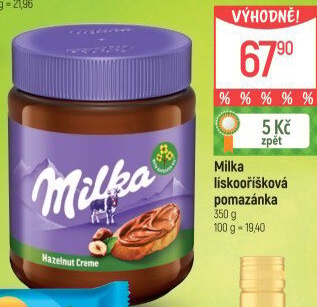 Pomazánka Milka