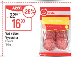 Salám Vysočina Váš Výběr