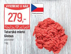 Tatarský biftek Globus