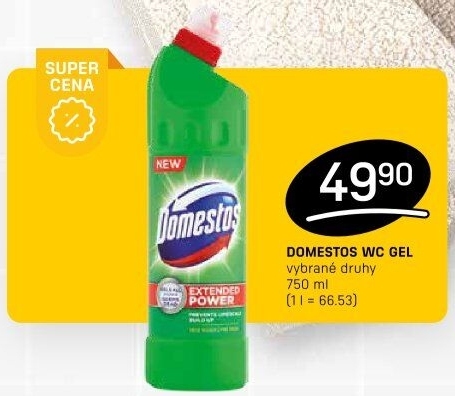 Čistič WC gelový Domestos