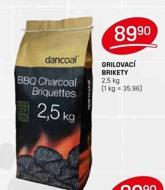 Grilovací brikety Dancoal