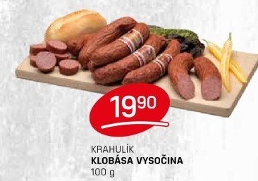 Klobása z vysočiny Krahulík