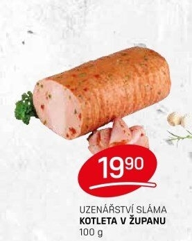 Kotleta v županu Sláma