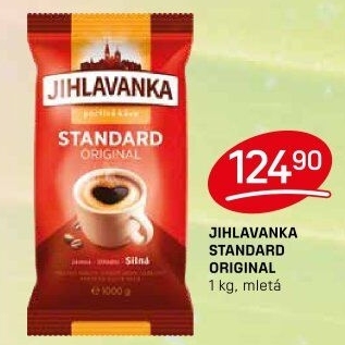 Mletá káva Standard Jihlavanka