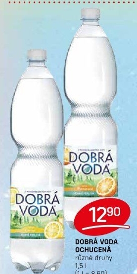 Ochucená voda Dobrá voda