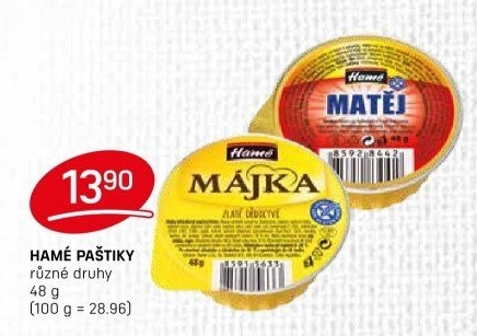 Paštiky Hamé