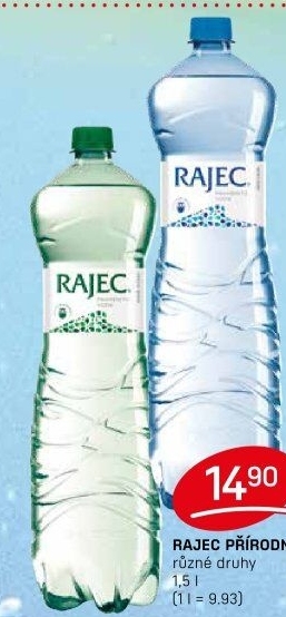 Přírodní voda Rajec