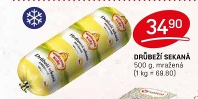 Sekaná drůbeží mražená Vodňanské kuře