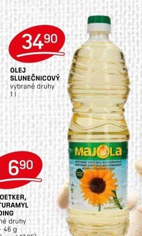 Slunečnicový olej Majola