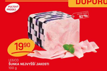 Šunka nejvyšší jakosti LE&amp
