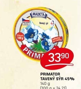 Sýr tavený Primátor Madeta