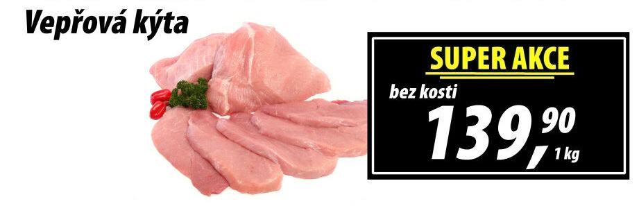 Vepřová kýta bez kosti