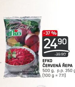 Červená řepa Efko