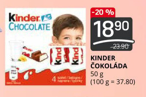 Čokoládky Kinder