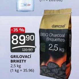 Grilovací brikety Dancoal