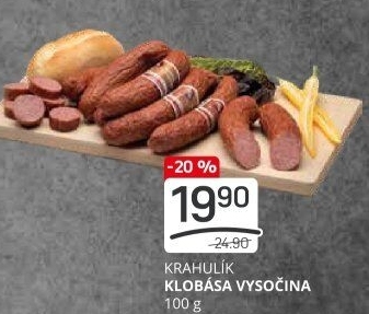 Klobása z vysočiny Krahulík