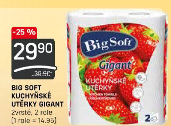 Kuchyňské utěrky 2vrstvé Gigant Big Soft