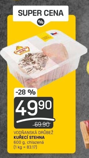 Kuřecí stehna Vodňanské kuře