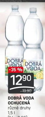 Ochucená voda Dobrá voda