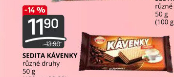 Oplatky Kávenky Sedita