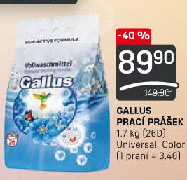 Prací prášek Gallus
