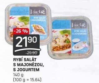Rybí salát s majonézou Lahůdky Vavřík