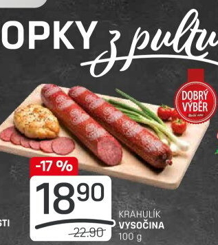 Salám vysočina Dobrý Výběr