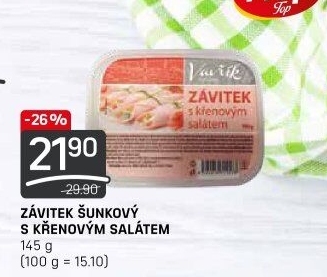Šunkový závitek Lahůdky Vavřík