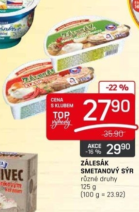 Sýr termizovaný Zálesák