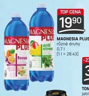 Voda ochucená plus Magnesia
