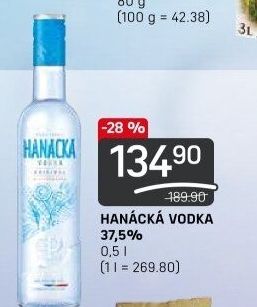 Vodka Hanácká