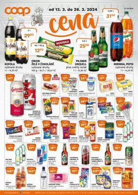 akční leták COOP 13.3.2024-26.3.2024