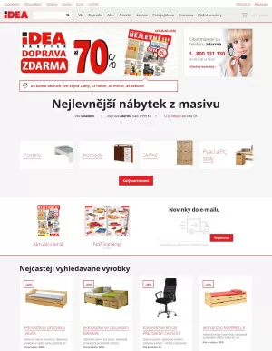 akční leták IDEA nábytek 12.3.2024-18.3.2024