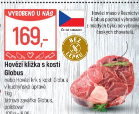 Hovězí kližka s kostí Globus