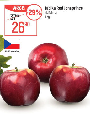 Jablka Red Jonaprince