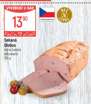 Sekaná masová Globus