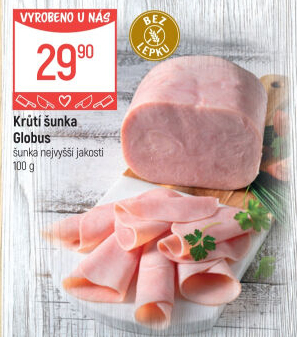 Šunka krůtí nejvyšší jakost Globus