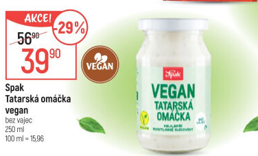 Tatarská omáčka Vegan Spak