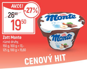 Dezert Monte Zott